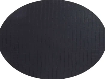 Discount Kitchen Korner Ovale Placemat Bruin,Grijs,Groen,Wit,Zwart