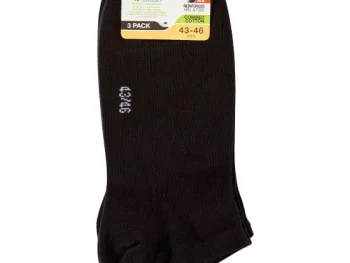 Hot Pairz Sneakersokken Zwart