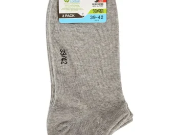 Best Pairz Sneakersokken Grijs