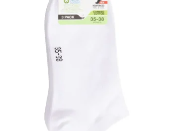 Outlet Pairz Sneakersokken Wit