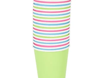 New Merk Papieren Bekers Meerkleurig
