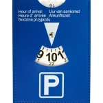 Sale Vinove Parkeerschijf Blauw