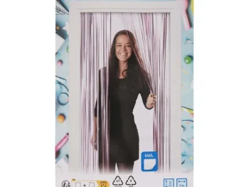 Clearance Merk Party-Gordijn Goud,Roze,Zilver