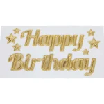 Discount Disney Party Universe Happy Birthday Ballon-Raamsticker Brons,Goud,Meerkleurig