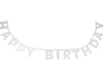 Discount Merk Party Universe Slinger Happy Birthday Goud,Meerkleurig,Roze,Zilver