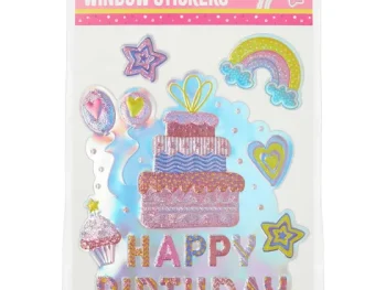 Discount Disney Party Universe Verjaardagsraamsticker