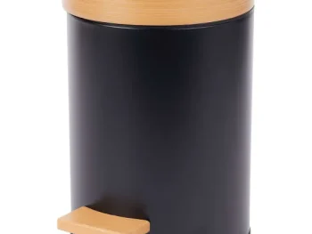 Hot Froyak Pedaalemmer Met Bamboe Zwart,Wit