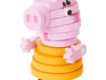 New Peppa Pig 3D-Foampuzzel Meerkleurig