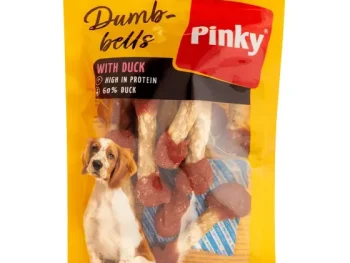 Online Whiskas Pinky Hondensnack Duck Dumbbells Bruin,Rood,Geel