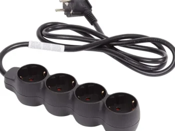 Discount Pro-max Stekkerdoos Zwart