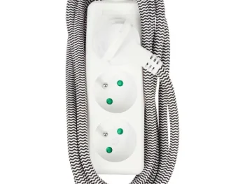 Online Pro-max Stekkerdoos Wit,Zwart