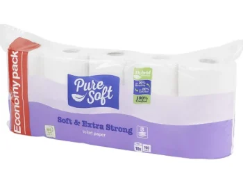 Clearance Pure Soft Toiletpapier Soft & Extra Strong