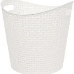Best Merk Rattan Flexibele Wasmand Zwart,Wit