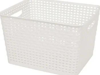 Hot Merk Rattan Mand Zwart,Wit