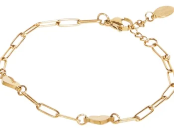 Outlet Merk Royal Divas Roestvrijstalen Armband Goud