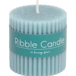 Sale Candra Rustieke Mini-Kaars Blauw,Groen,Roze,Wit