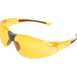 Clearance FERM Safer Veiligheidsbril Transparant,Zwart,Oranje