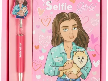 Sale Office Essentials Selfie Girls Notitieboek Met Pen