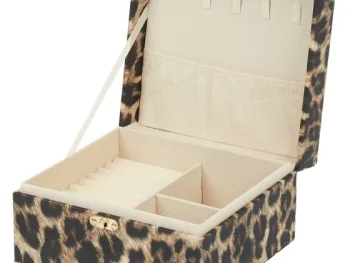 Sale Merk Sieradendoos Zwart,Print