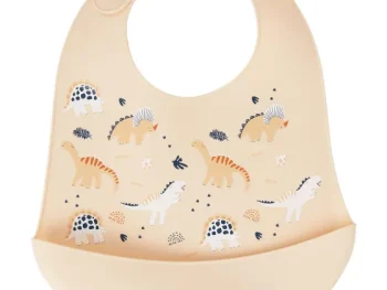 Outlet SuperTrash Siliconen Slabbetje Blauw,Grijs,Groen,Roze