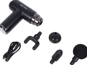 Online Palmolive Silvergear Massage Gun Zwart