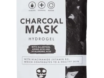 Hot Chupa Chups Skin Bliss Hydrogel Gezichtsmasker Goud,Zwart