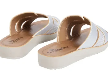Hot Merk Slippers Zilver,Zwart