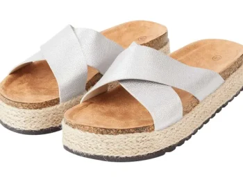 Discount Merk Slippers Bruin,Goud,Zilver