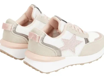 Outlet Merk Sneakers Roze,Wit