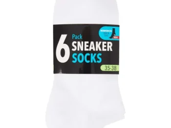 Hot Lotto Sneakersokken Wit