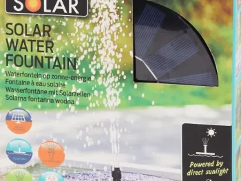 Best Merk Solar Fontein Zwart