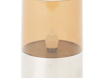 Sale Merk Solar Theelichtje In Houder Blauw,Bruin,Transparant