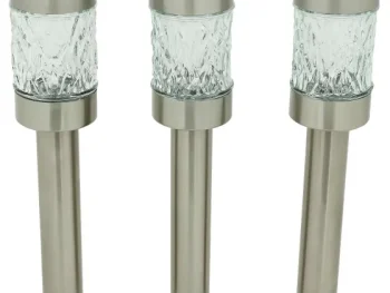 Clearance Merk Solar Tuinlampen Zilver