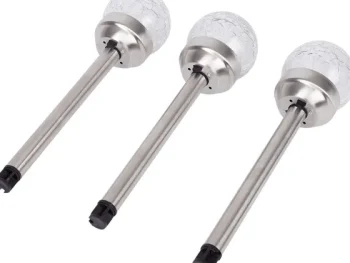 Discount Merk Solar Tuinstekers Op Zonne-Energie Zilver