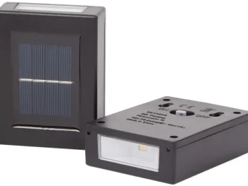 Sale Merk Solar Up & Down Muurlampen Zwart