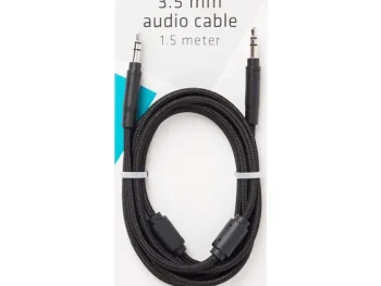Outlet Sologic Audiokabel Aux Zwart