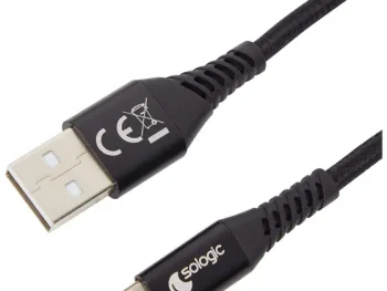 Outlet Sologic Laad- En Datakabel Usb-C Meerkleurig,Zwart