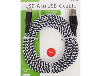 Outlet Sologic Laad- En Datakabel Usb-C Meerkleurig,Zwart