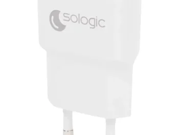 Discount Sologic Usb-A Wandoplader Zwart,Wit