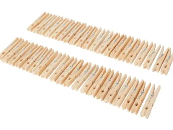 Fashion Spargo Houten Wasknijpers Bruin