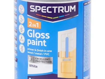 Discount Spectrum 2-In-1 Hoogglans Verf Wit