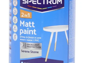 Fashion Spectrum 2-In-1 Matte Verf Serene Stone Grijs