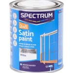 Best Spectrum 2-In-1 Satijnglans Verf Wit