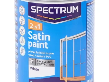 Best Spectrum 2-In-1 Satijnglans Verf Wit