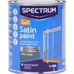 Sale Spectrum 2-In-1 Satijnglans Verf Ral 7043 Grijs