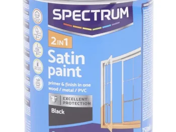 Online Spectrum 2-In-1 Satijnglans Verf Zwart