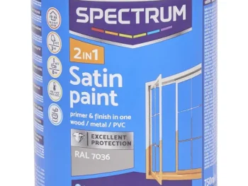 Fashion Spectrum 2-In-1 Zijdeglanslak Ral 7036 Grijs