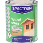 Fashion Spectrum Semi-Transparante Houtbeits Licht Eiken Bruin