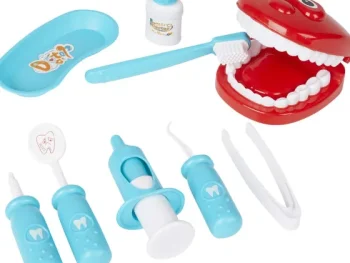 Discount Playmobil Speelgoed-Tandartskoffer Blauw,Rood,Wit