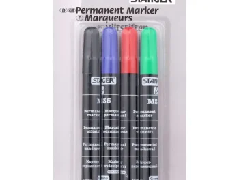 Outlet Edding Stanger Permanent Markers Zwart,Blauw,Groen,Rood